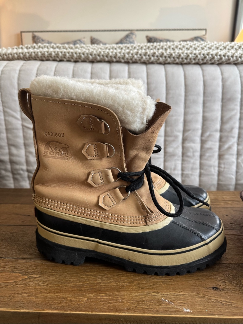 Sorel Women’s Caribou Insulated Winter Boots - Brown/Black